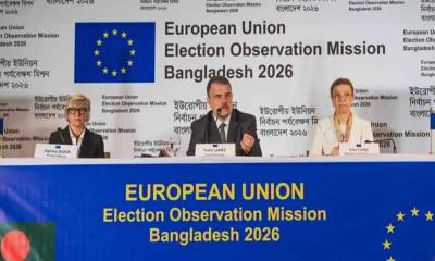 জাতীয় নির্বাচনে ইঞ্জিনিয়ারিংয়ের অ‌ভিযোগ পায়‌নি ইইউ নির্বাচন মিশন