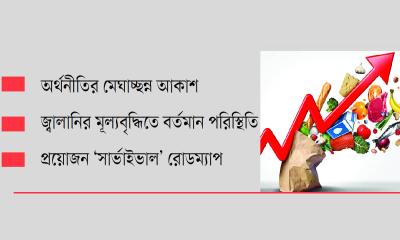 মূল্যস্ফীতির আগুনে পুড়ছে বাজার