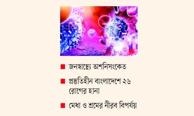 রোগ নিয়ন্ত্রণে বাড়ছে চ্যালেঞ্জ