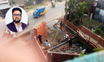 বিএনপি নেতার বিরুদ্ধে সরকারি জায়গা দখলের অভিযোগ
