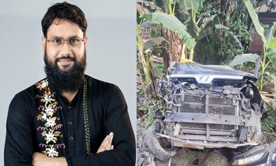 সড়ক দুর্ঘটনার কবলে এনসিপির সংসদ সদস্য, দুমড়ে-মুচড়ে গেল গাড়ি