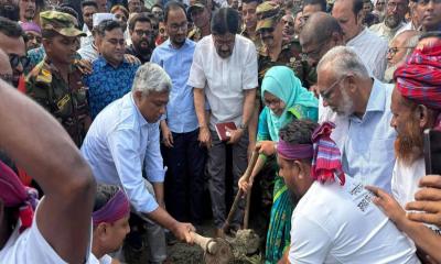 শহীদ জিয়ার নাম সামনে আসবে তাই বিগত সরকার খাল খননের উদ্যোগ নেয়নি