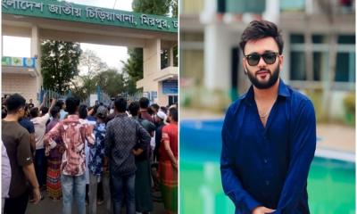 মিরপুরে ছাত্র-জনতার হাতে আটক কনটেন্ট ক্রিয়েটর আর এস ফাহিম
