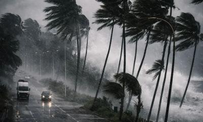 রাতের মধ্যে ঢাকাসহ ১৩ জেলায় ঝড়ের শঙ্কা