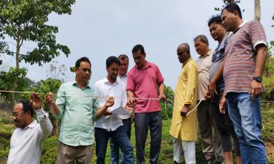 মাটিরাঙ্গায় ২ খালের খনন পরিমাপ সম্পন্ন, কৃষি ও সেচে অগ্রগতি