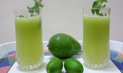 গরমে স্বস্তি পেতে ঘরে বানান কাঁচা আমের শরবত 