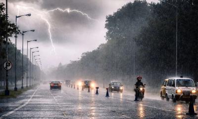 ঢাকাসহ ১৬ জেলায় ৬০ কিমি বেগে ঝড়ের শঙ্কা