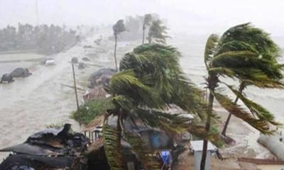৪ অঞ্চলে ৬০ কিলোমিটার বেগে ঝড়ের সম্ভাবনা