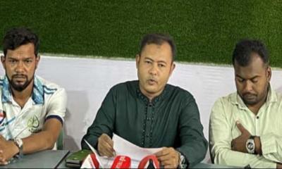 অপপ্রচারের বিরুদ্ধে চুয়াডাঙ্গা জেলা ছাত্রদল সভাপতির সংবাদ সম্মেলন