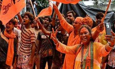 বাংলায় ‍‍‘২০০ পার‍‍’ বিজেপির, তামিলনাড়ুতে বিজয়ের মহাবিস্ফোরণ