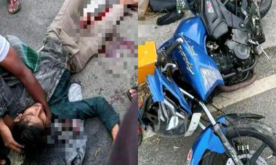 টুঙ্গিপাড়ায় মোটরসাইকেল দুর্ঘটনায় নিহত ১, আহত ২