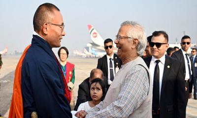 রাষ্ট্রীয় সফরে ঢাকায় ভুটানের প্রধানমন্ত্রী টোবগে
