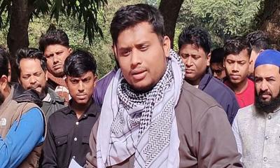 হাসনাতের ‘শাপলা কলি’র পক্ষে নামলেন খেলাফত মজলিসের প্রার্থী