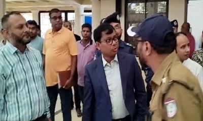 সিলেট রেলওয়ে স্টেশনে ডিসির ঝটিকা অভিযান