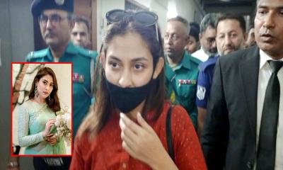 মামলা থেকে অব্যাহতি পেলেন অভিনেত্রী মেহজাবীন
