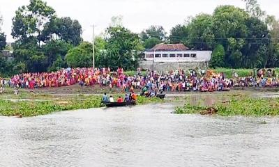 মাদারগঞ্জে নিখোঁজ ৫ শিশুর মরদেহ ঝিনাই নদী থেকে উদ্ধার