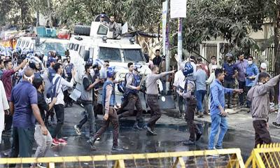 প্রধান উপদেষ্টার বাসভবনের সামনে দফায় দফায় সংঘর্ষ, ডিসি মাসুদসহ আহত কয়েকজন