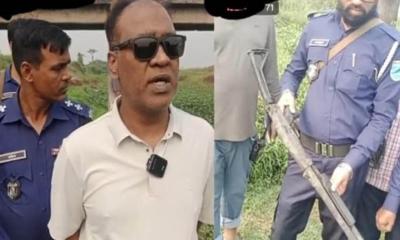 আড়াইহাজারে ৫ আগস্টের লুণ্ঠিত শটগান উদ্ধার