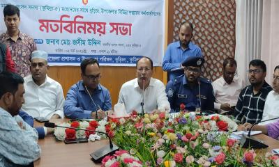 আমি নিজে অপকর্ম করব না, কাউকে করতে দেব না: এমপি জসীম উদ্দীন 