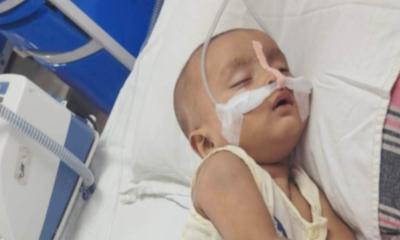 হাম ও নিউমোনিয়ার কাছে হার মানল শিশু আয়মান