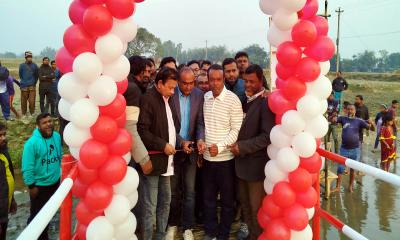 লালমনিরহাটে যুবদলের সাঁকো নির্মাণে ১০ হাজার মানুষের স্বস্তি