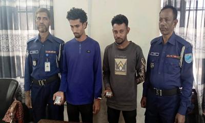 মধুখালীতে পৃথক অভিযানে দুই মাদককারবারি গ্রেপ্তার