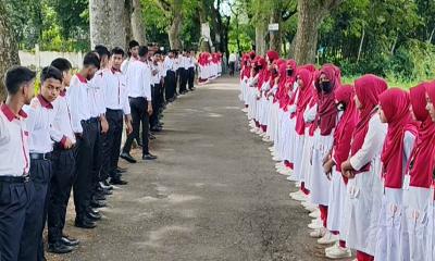 নবীনগরে শিক্ষার্থী জুঁই হত্যাকারীদের বিচারের দাবিতে মানববন্ধন