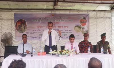 মাগুরায় দুর্যোগ প্রশমন দিবসে মহড়া ও আলোচনা সভা