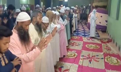 দিনাজপুরে অর্ধশতাধিক স্থানে ঈদের জামাত
