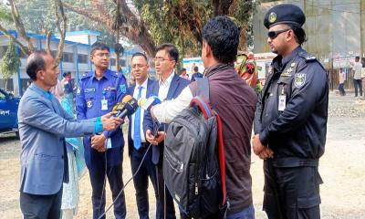 নীলফামারীতে নির্বাচন উপলক্ষে র‍্যাব-সেনাবাহিনীর যৌথ মহড়া