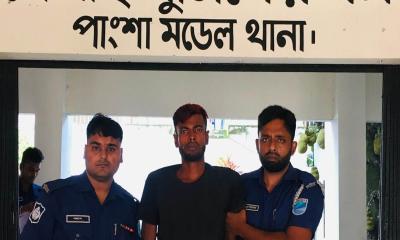 পাংশায় ১৬ মামলার আসামি শীর্ষ সন্ত্রাসী সালমান শাহ গ্রেপ্তার