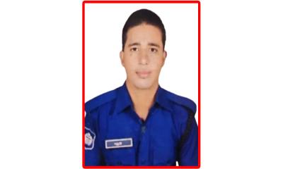 নিজের অস্ত্রের গুলিতে পুলিশ সদস্যের মৃত্যু