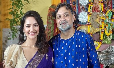‘শুভ সপ্তমী’তে মিথিলাকে রেখে বান্ধবী নিয়ে ঘুরছেন সৃজিত