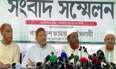 জুলাই সনদসহ ৫ দফা দাবিতে জামায়াতের ১২ দিনের কর্মসূচি