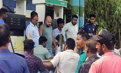 তেল চুরির দায়ে ইসলামপুরে ফিলিং স্টেশন ম্যানেজার আটক, লাখ টাকা জরিমানা