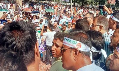 ২ উপদেষ্টার পদত্যাগের দাবি প্রাথমিক শিক্ষকদের