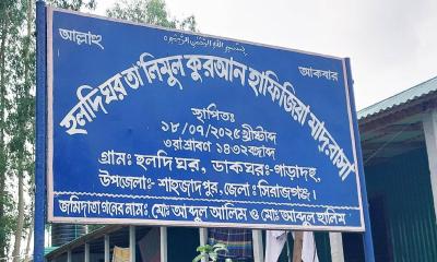 শাহজাদপুরে মাদ্রাসা শিক্ষার্থীকে বলাৎকারের অভিযোগ, আটক ১