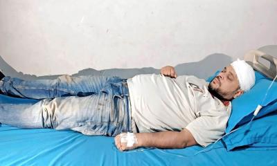 হত্যা মামলার আসামি ধরতে গিয়ে পুলিশের এসআই আহত