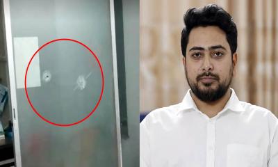 বাড্ডায় নাহিদ ইসলামের নির্বাচনি অফিসে গুলি