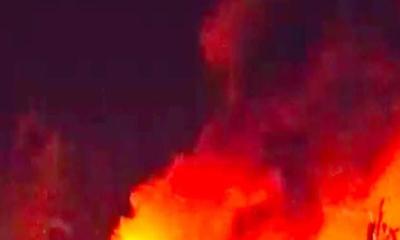 শ্রীমঙ্গল শেভরন বাংলাদেশের কনডেনসেট পাইপলাইনে ভয়াবহ আগুন