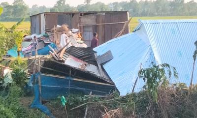 মুরাদনগরে কালবৈশাখী ঝড়ে টিনের চাল পড়ে একজনের মৃত্যু