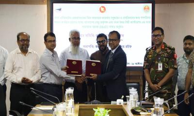 এক্সপ্রেসওয়ের নিচে সবুজায়নে সেতু কর্তৃপক্ষ–ডিএনসিসি চুক্তি