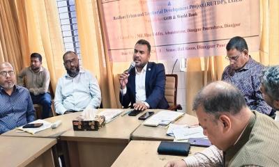 দিনাজপুরে আধুনিক ও জলবায়ু সহনশীল নগর গড়তে কর্মশালা অনুষ্ঠিত