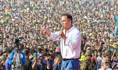 তিস্তা মহাপরিকল্পনা ও ফ্যামিলি কার্ডের প্রতিশ্রুতি: নীলফামারীর জনসভায় তারেক রহমান