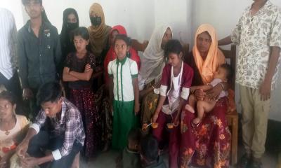 সন্দ্বীপে দালাল চক্রের খপ্পরে পড়া ৩৭ রোহিঙ্গা আটক