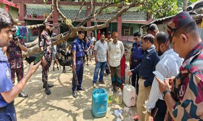 চুয়াডাঙ্গায় অবৈধভাবে তেল মজুদের দায়ে দুই জনের জরিমানা ও কারাদণ্ড
