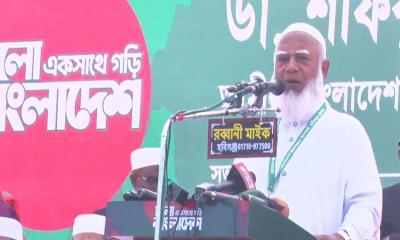 রাজনীতি কোনো পেশা নয়, বরং এটা ইবাদত: হবিগঞ্জের জনসভায় ডা. শফিকুর রহমান