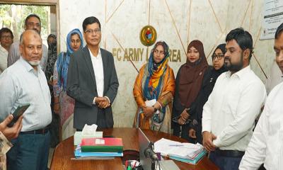 প্রতিরক্ষা হিসাব কার্যালয়সমূহ পরিদর্শন করলেন সিএজি