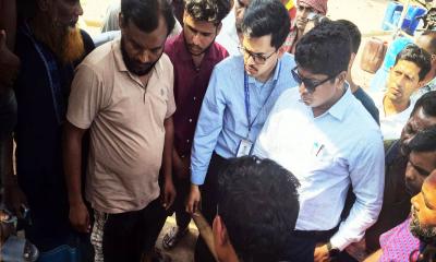 টুঙ্গিপাড়া ফিলিং স্টেশনে তেল কম দেওয়ায় ৩০ হাজার টাকা জরিমানা