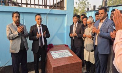নীলফামারী পৌরসভার উদ্যোগে স্বাস্থ্যসম্মত কসাইখানার উদ্বোধন